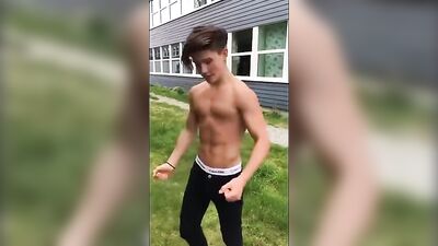 Young Muscle God: Teenage Body Dreams Come True!