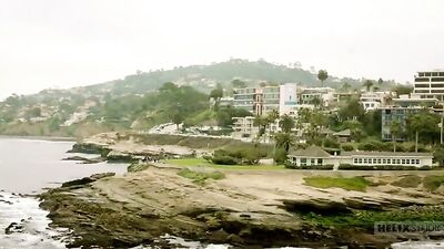 Gay Porn Threesome: Naughty Beach Friends with Sexual Desires