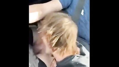 Young Twinks Steamy Blowjob in the Car with Boyfriend!