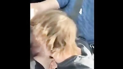 Young Twinks Steamy Blowjob in the Car with Boyfriend!