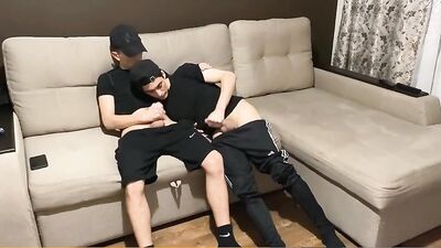 JACKING OFF BUDDIES! Latino Teen Twinks Cum Shot Extravaganza!