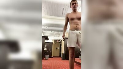 Cum Shots Solo Web-Cam: Horny @ The Gym 2851814 Revisited!