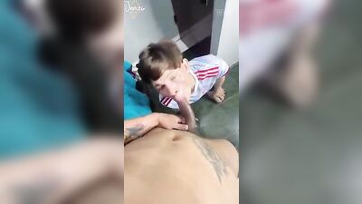 Raw Latin Frenzy: Daddy Twink Room Homemade Fuck Sex Show