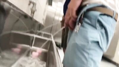 Spied by the Stadium Brothers: A Trough Love Affair!