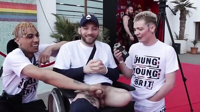 Hung Young Brits Interviews Nude Guy-No Cum 259