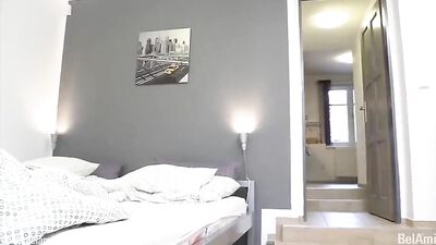 Sexual Adventure with Friends: Hot Couple Fucking in the Room