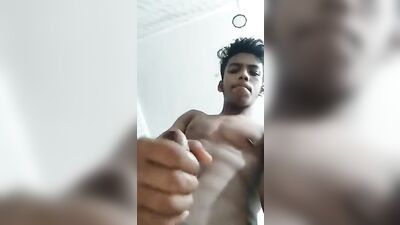 Indian Twink Webcam Revenge: Selfie Cumshots and Solo Handjobs