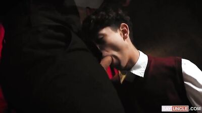 Priests Wild Sexcapade with Daddy Twink and Fucking in the Church!