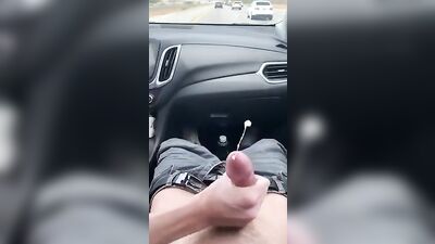 Road Cummings: Public Handjobs and Outdoor Amateur Cums
