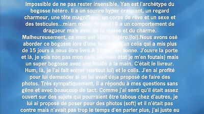 French Delivery Boys Hairy Dick Solo Twink Porn: Cum Shots and Thick Load for Straight Guys!