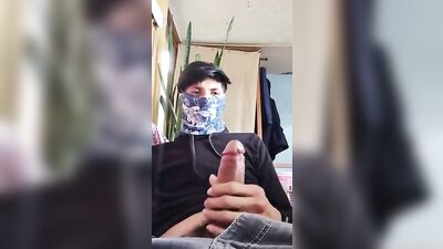Bad Boy Cumming Hard On Horny Porn: A Sexy Solo Web-Cam Show!