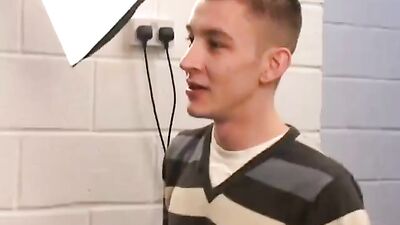 Gay Boys Bareback Tag & Train Threesome Cum Shots Photoshoot