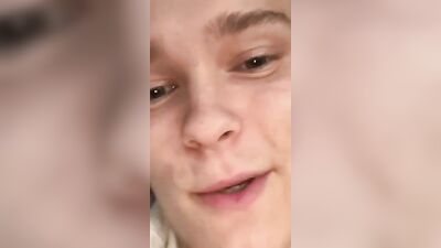 Cutest Lad Facesitting & Cumshot Extravaganza - Blond Boy Fun!
