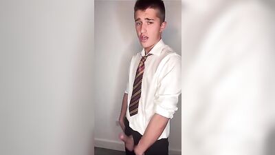 Young Twink Cums Again: Amateur Handjobs and Solo Orgasms