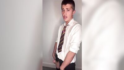 Young Twink Cums Again: Amateur Handjobs and Solo Orgasms