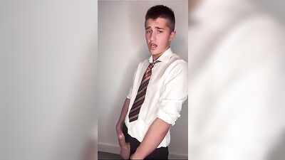 Young Twink Cums Again: Amateur Handjobs and Solo Orgasms