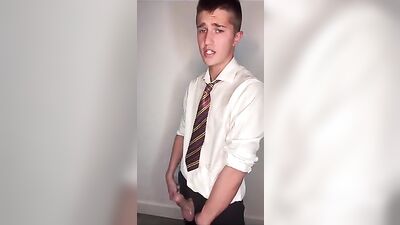 Young Twink Cums Again: Amateur Handjobs and Solo Orgasms