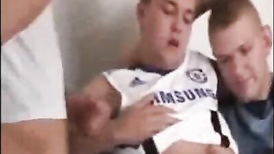 Sexy Brit Boys Fetish Fun! Sneakers and Chav Trackies Rule!