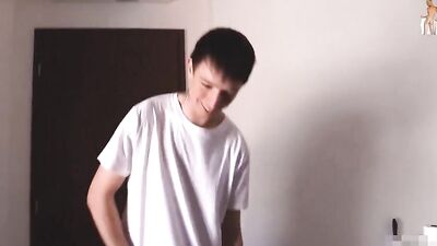 Gay Porn Twink Cash Fuck - Hot Boy Action Amateur Bareback Big Cocks Father and Step Son Porn