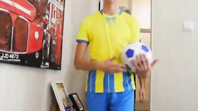 Boy Soccer Mates Go After Hard Fucking BJ!