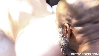 Black Muscle Top Pops Young White Jock Cherry