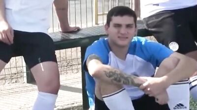 Soccer Boys Circle Jerk: Youre the Centerpiece!