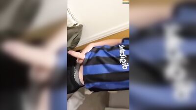 Young Twink Cock - Short Flex: Web-Cam Solo Exposure