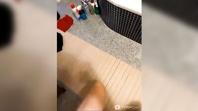 Twinky Bathroom Cum: Nio-5s Gay Web-Cam Adventure!