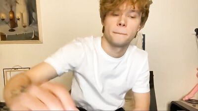 Cuties Self-Love Cam: Blonde Amateur Muscle Boy Solo Action!