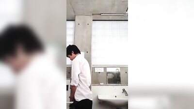 Japanese Boy Wanking Exposed: Public Outdoor Cum Shots