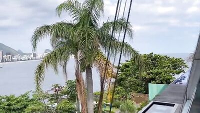 Latino Bareback Interracial Threesome Gangbang!