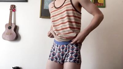 Cumming on Carpet - Twink Slaps and Cocks! Gay Porn Video