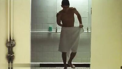 Young Boxers Steamy Shower Scene - No Porn!