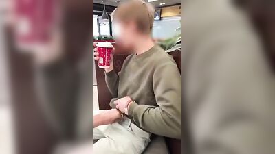 Sticky Coffee Mess with Bisexual Boys!