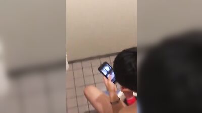 Japanese Spycam Boys: Toilet Play & Self-Pleasure!