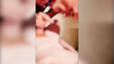 Small Ginger Teen Boy Cums for Daddys Pleasure in Public Bathroom!