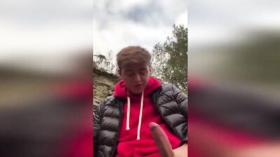 YF - Handsome Boys Wanking, Fingering and Sucking Dick in front of everyone ...