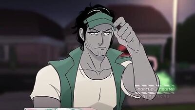 Gay Pizza Dude: Raw Oral Action with Big Bareback Cocks