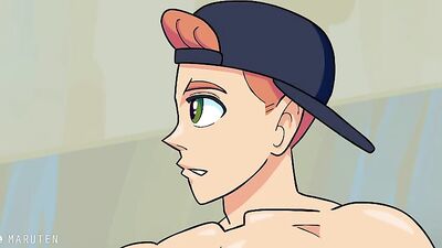 Exploring New Heights with Maruten - Gay Porn Public Outside Twink Shorts!