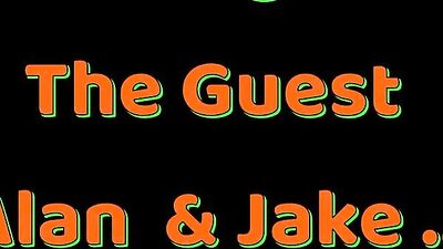 Jake & Alan: Grinding with the Guest - Hardcore Gay Porn Action!
