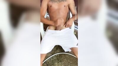 Gay Porn: Latino Black Teen Wanking - XXX Action!