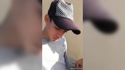 Sexy Sessão Novinho: Latino Oral Web-Cam Porn with Frat Guys