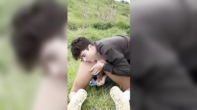 Gay Porn Outside Couple - Bareback Action Public