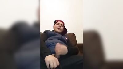 Young Chav Boy Unleashes His Cock on Camera!