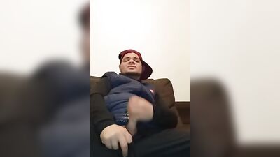 Young Chav Boy Unleashes His Cock on Camera!