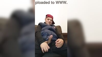 Young Chav Boy Unleashes His Cock on Camera!