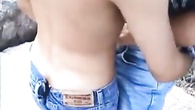 Cowboy Hottie Plows Outdoors: Wild Western Action!