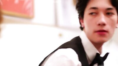 Horny Bellboy Bareback Butt Fucking!