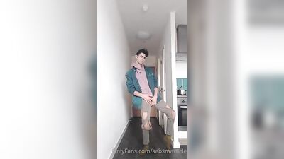 Stripping Twink Seb: A Gay Porn Video for Solo Striptease Lovers!