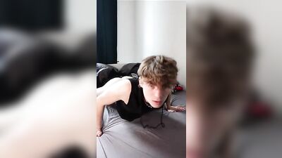 German Twink Web-Cam Solo Sex Explosion!